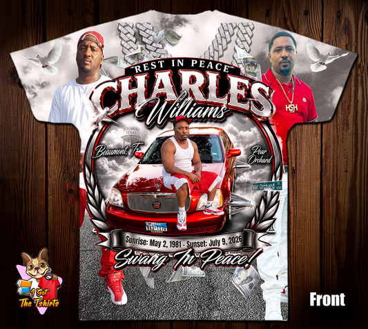 Charles Williams Memorial 3D/Allover Shirt
