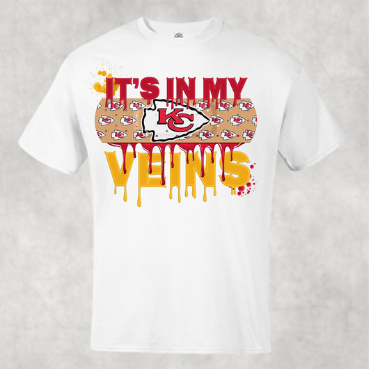 Chiefs In My Veins Shirt