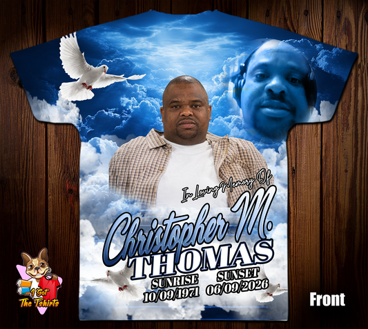 Christopher M. Thomas Memorial 3D/Allover Shirt