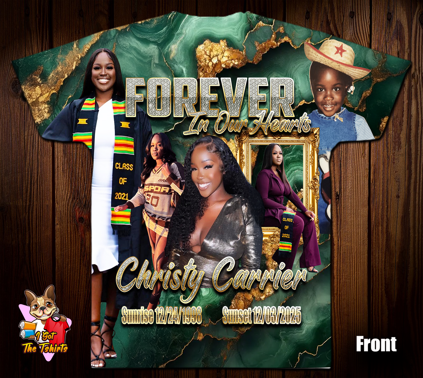 Christy Carrier Memorial 3D/Allover Shirt