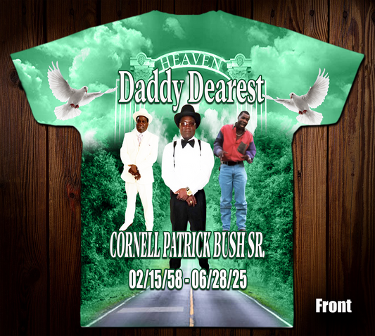 Cornell Patrick Bush Sr. Memorial 3D/Allover Shirt