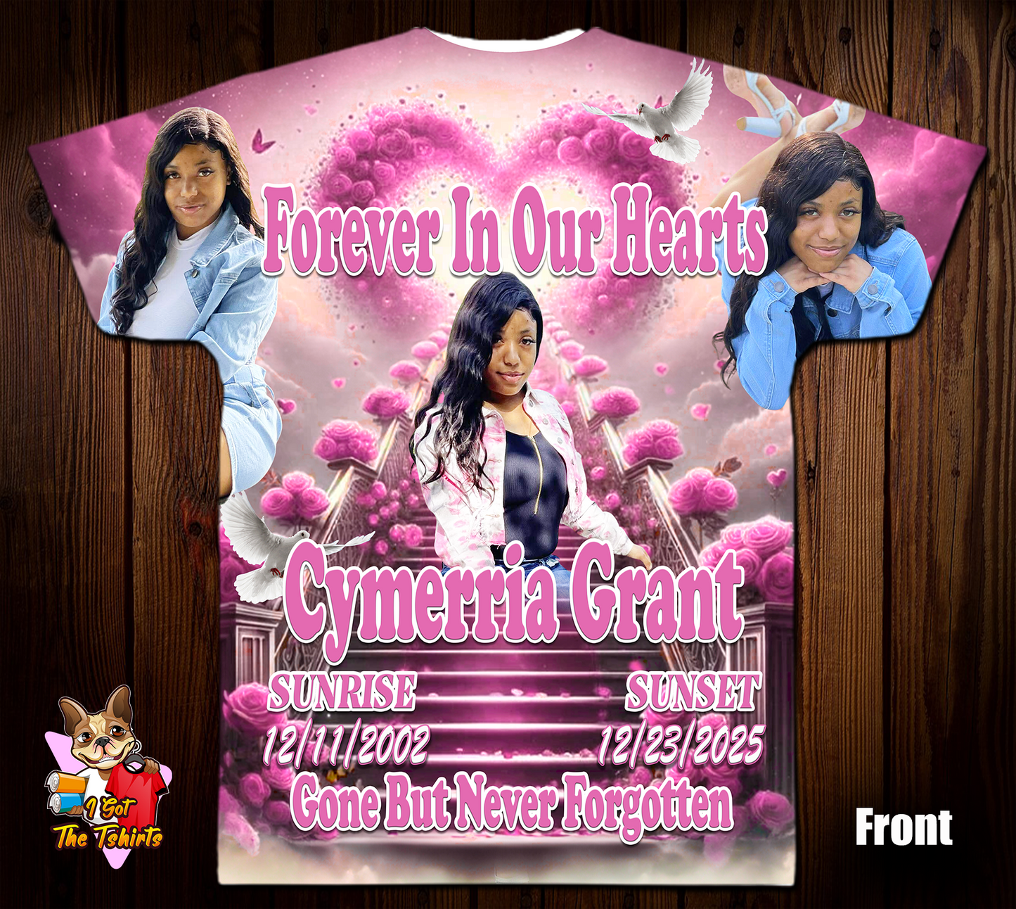 Cymerria Grant Memorial 3D/Allover Shirt