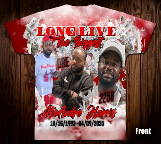 DeAndre Harris Memorial Shirt