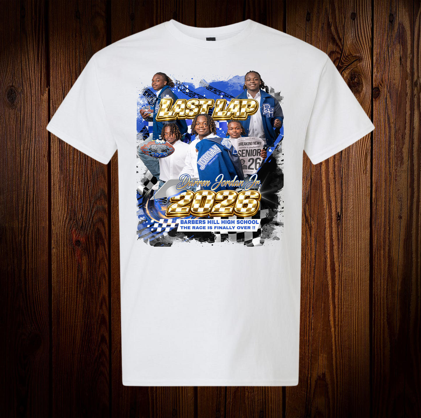 Darren Jordan Jr. Grad Shirt
