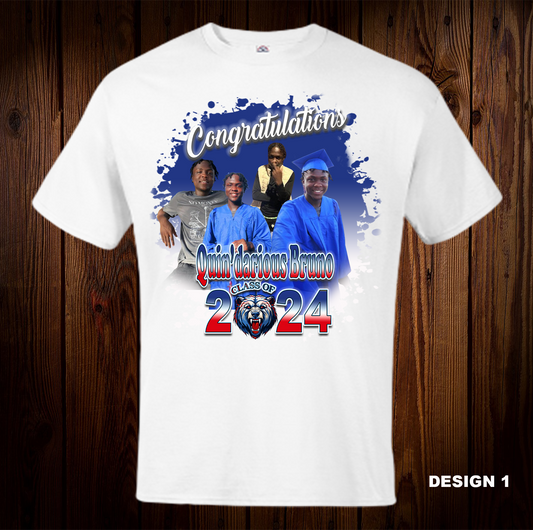 Quin'darious Bruno Graduation Shirt