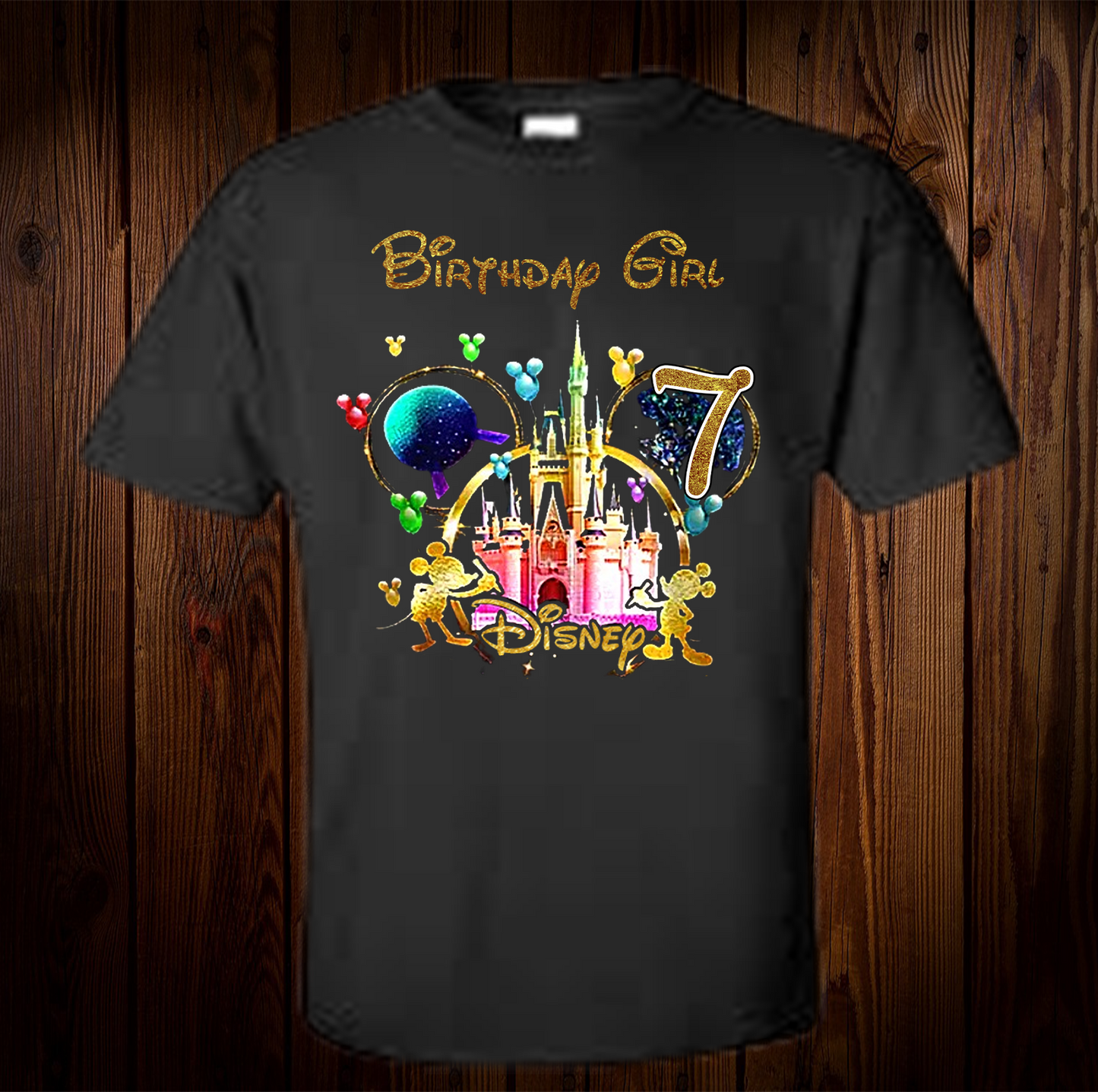 Disney Birthday Shirt