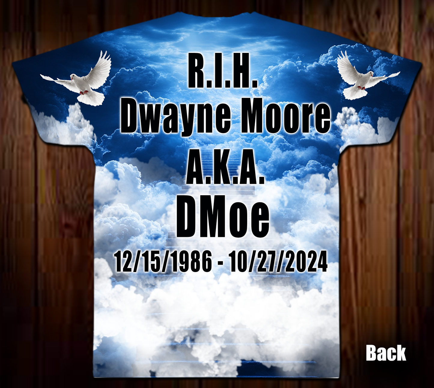 Dwayne Moore Memorial Shirt