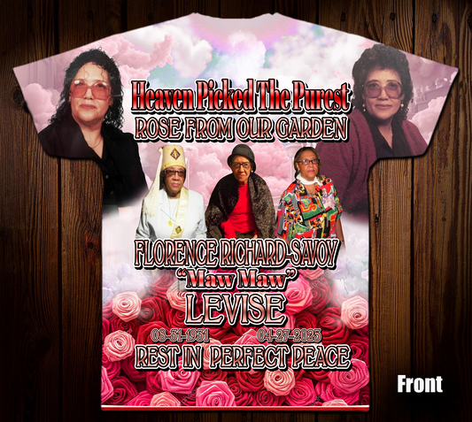 Florence Richard-Savoy Memorial Shirt