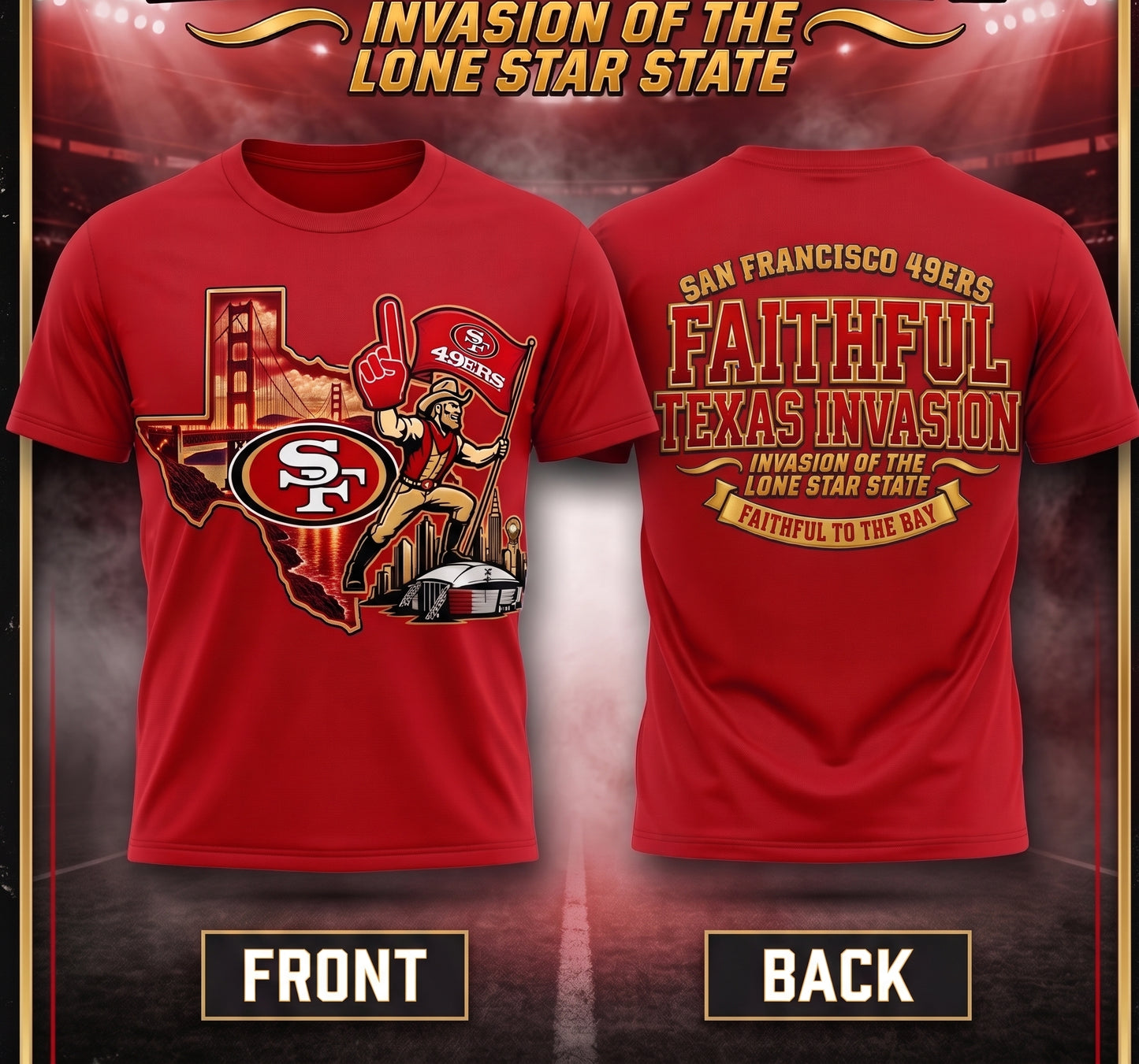 Faithful Texas Invasion Shirt