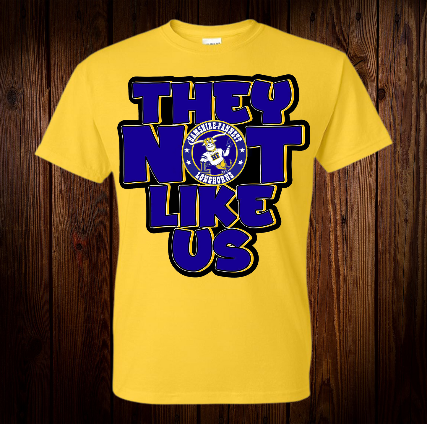 Hamshire-Fannett They Not Like Us Spirit Shirt