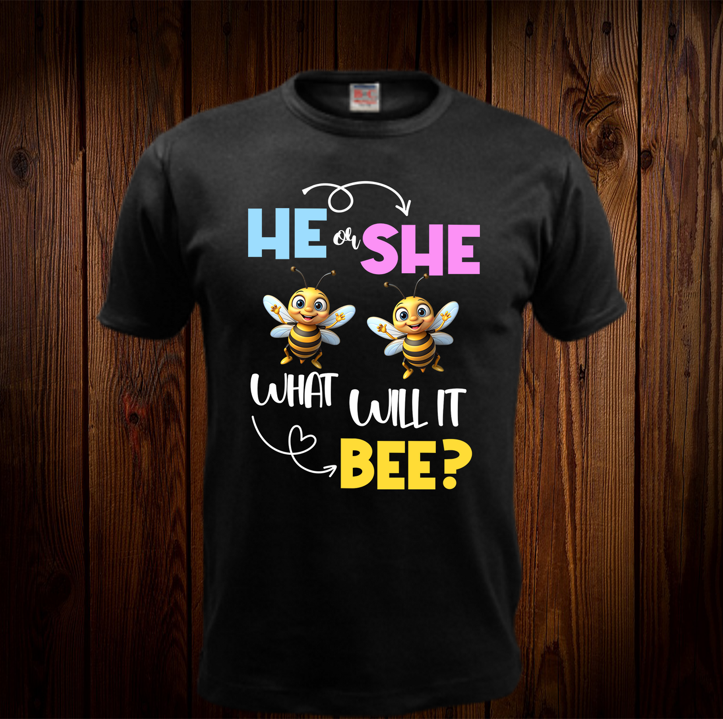 He or She What Will It Be Gender Reveal Shirt