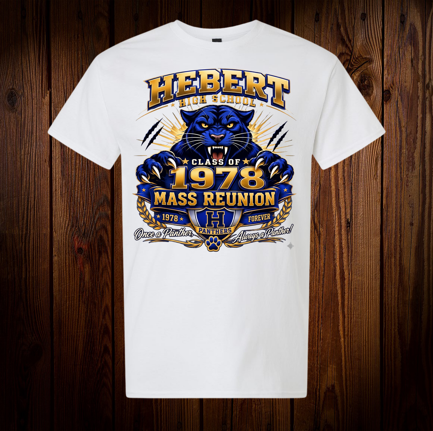 Hebert Class Of 78 Mass Reunion Shirt