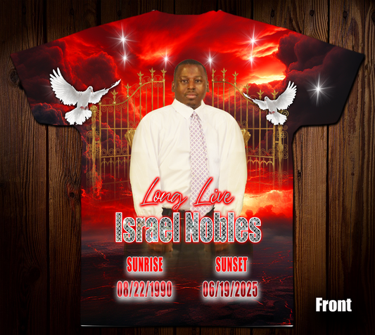 Israel Nobles Memorial 3D/Allover Shirt