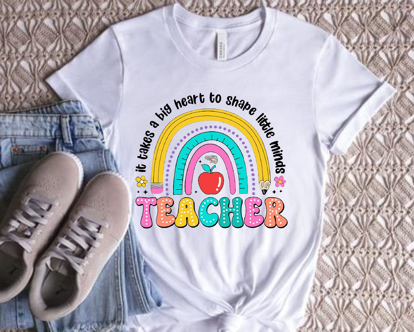 It Takes A Big Heart To Shape Little Minds Shirt