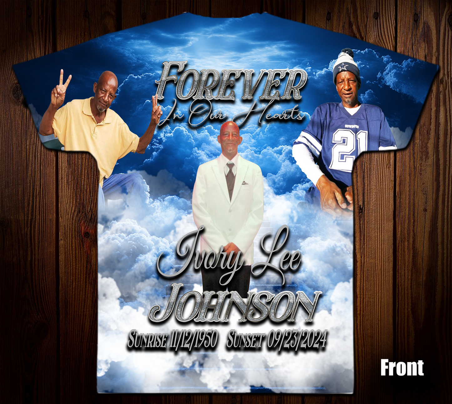 Ivory Lee Johnson Memorial Shirt