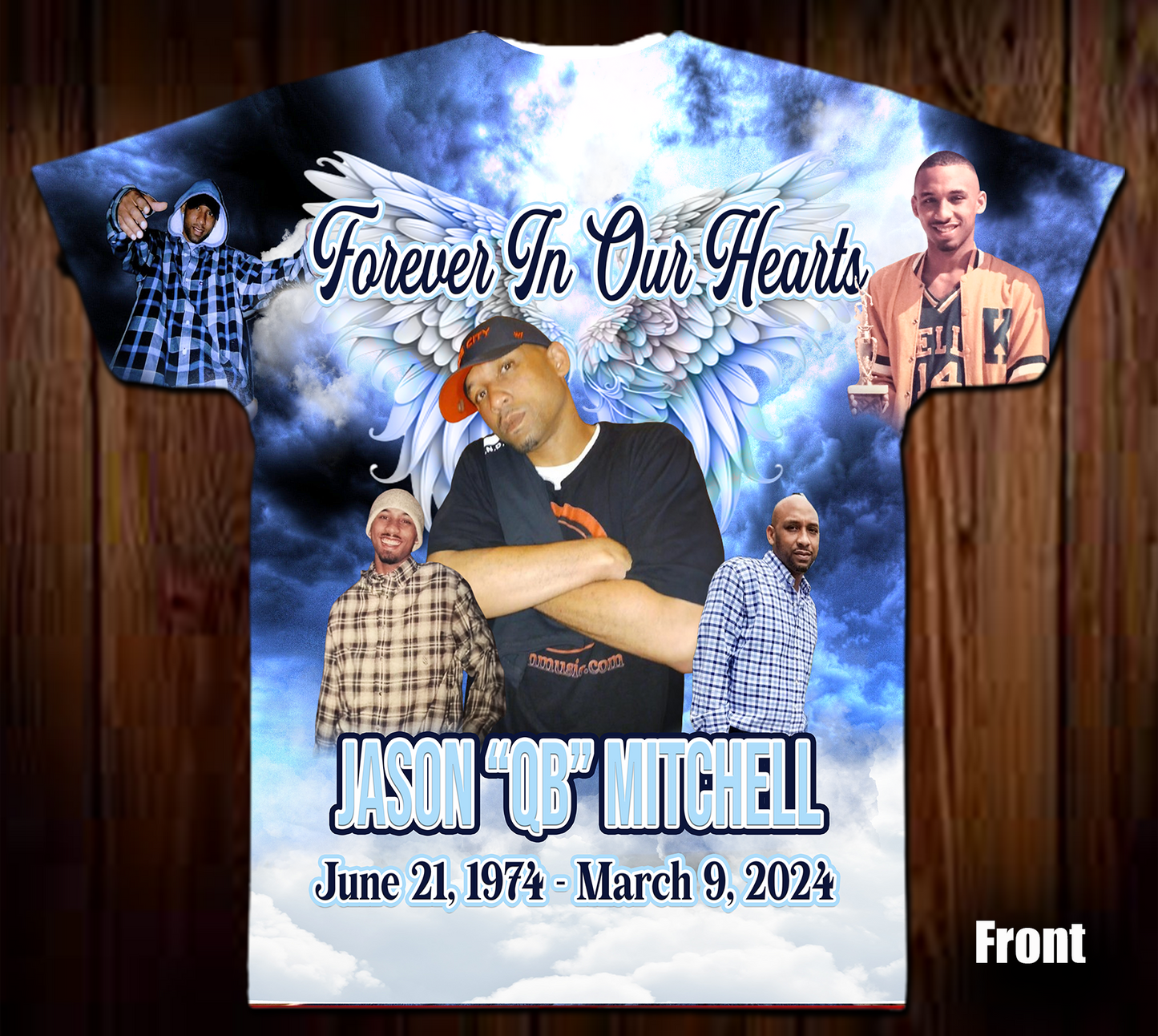 Jason "QB" Mitchell Memorial Shirt