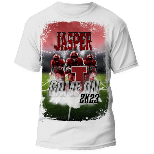 Jasper Center Print Shirt