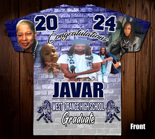 Javar 3D/Allover Grad Shirt