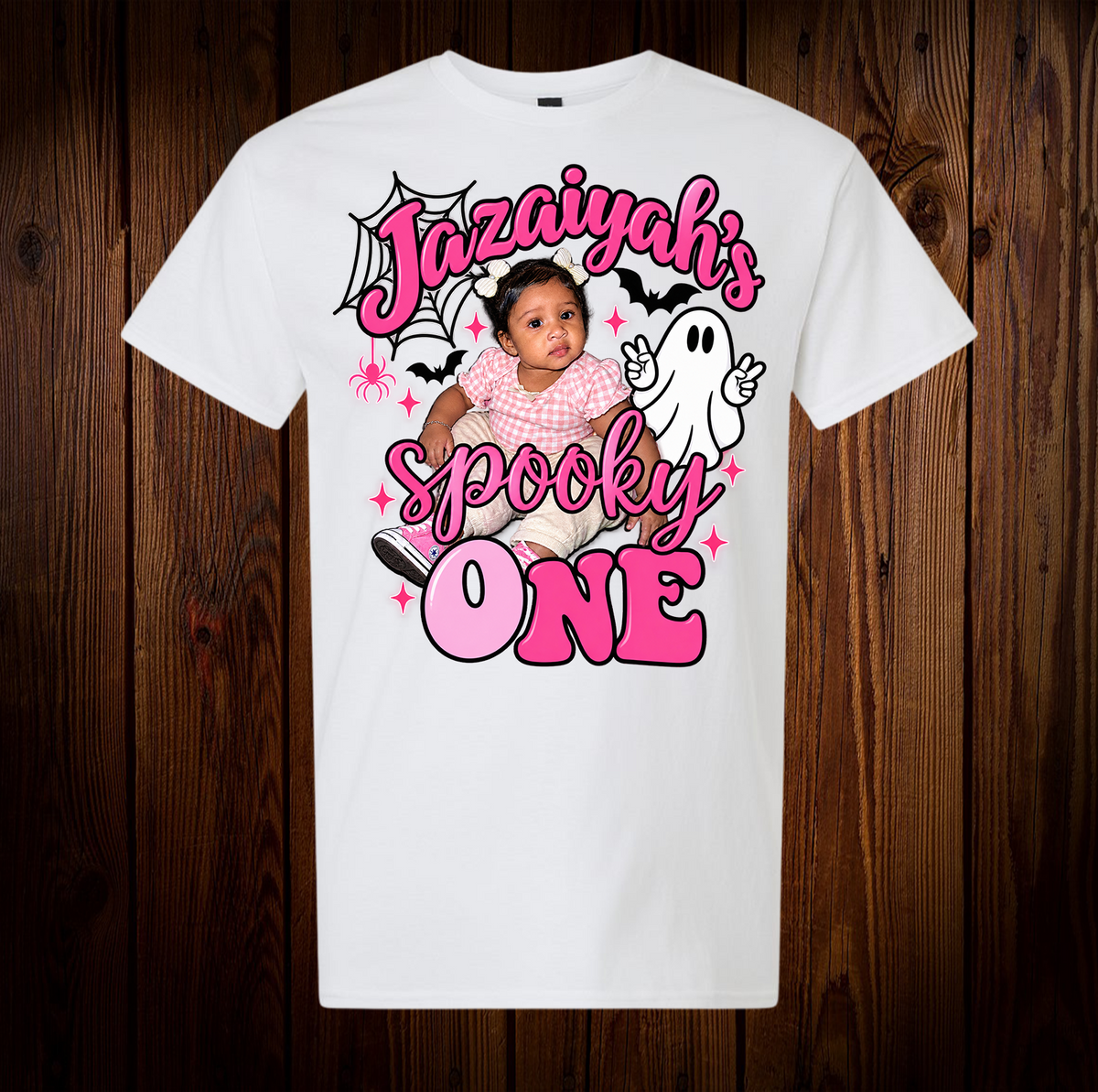 Jazaiyah's Spooky One Birthday Shirt