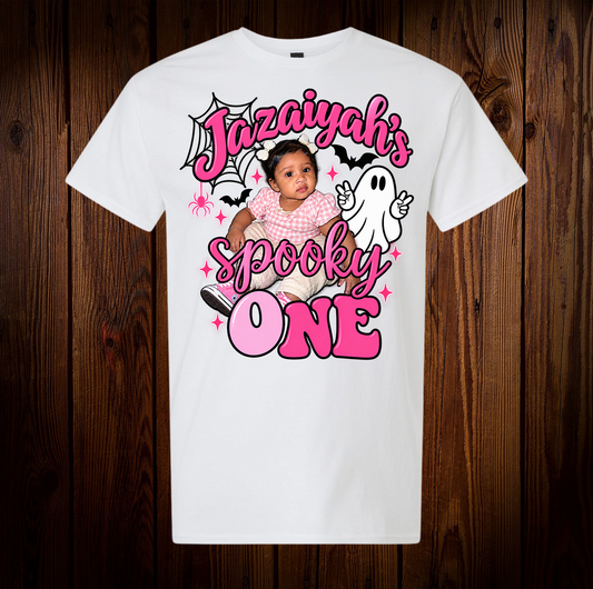 Jazaiyah's Spooky One Birthday Shirt