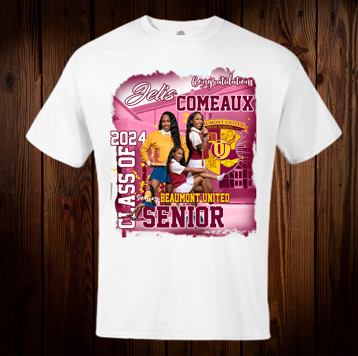 Jelis Comeaux Graduation Shirt