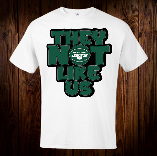 Jets They Not Like Us Spirit Shirt