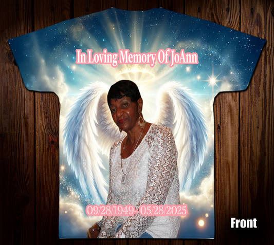 JoAnn Memorial 3D/Allover Shirt