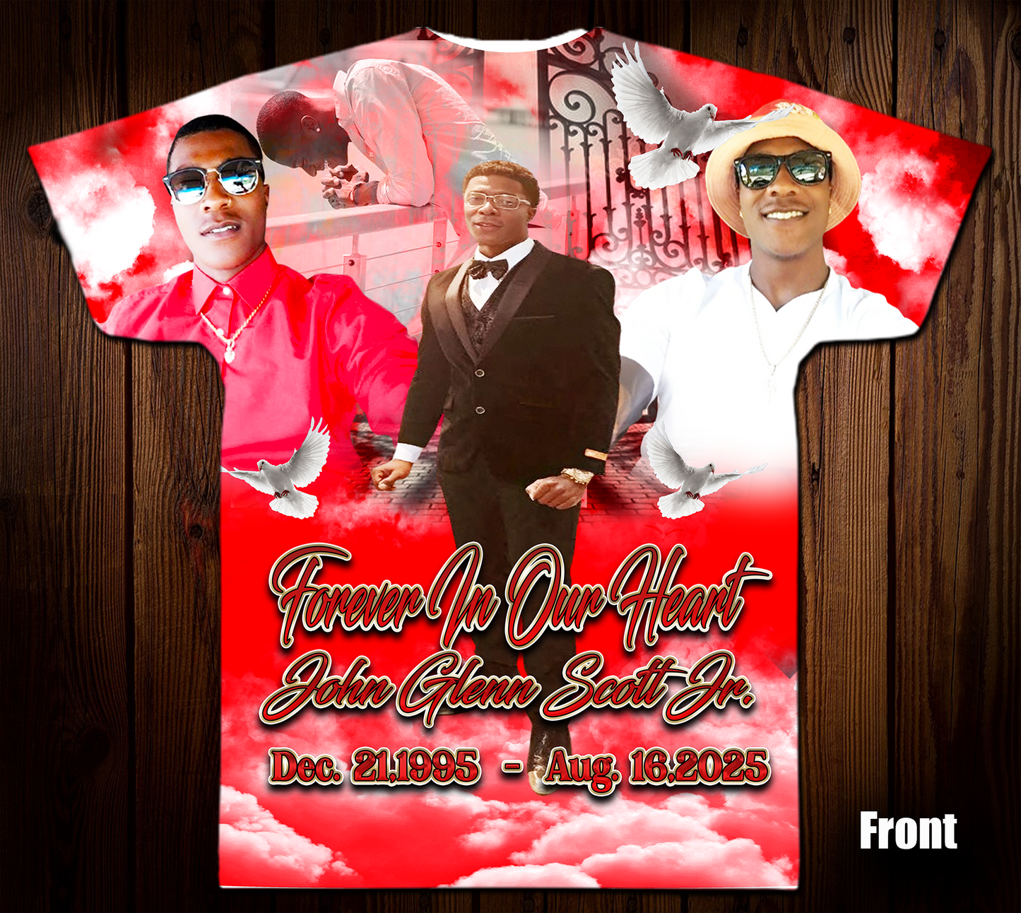 John Glenn Scott Jr. Memorial 3D/Allover Shirt