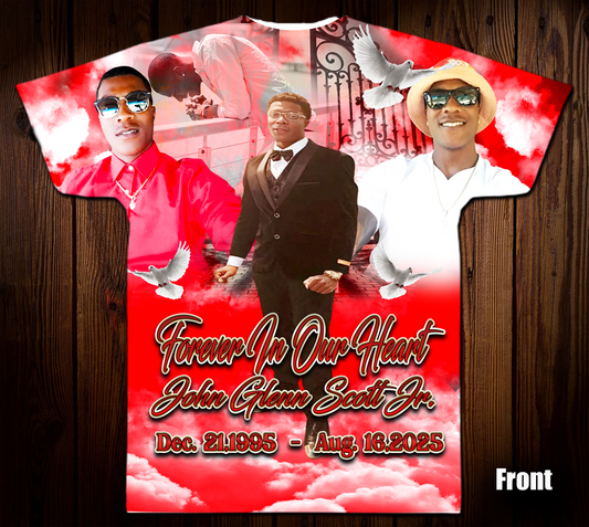 John Glenn Scott Jr. Memorial 3D/Allover Shirt