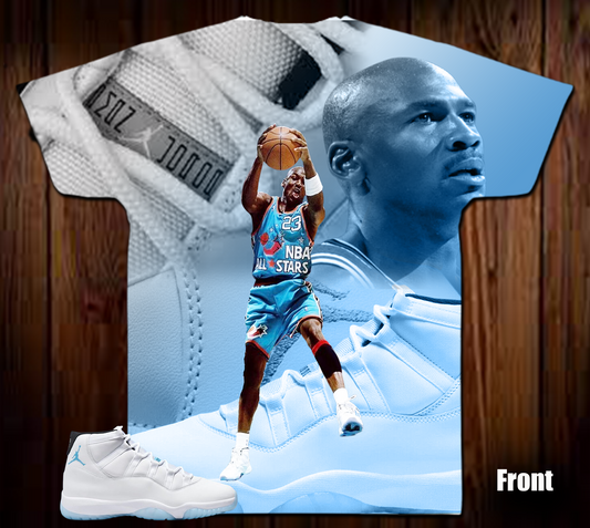 Legend Blue 3D/Allover Shirt