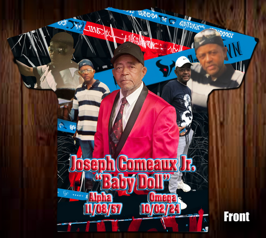 Joseph Comeaux Jr Memorial Shirt