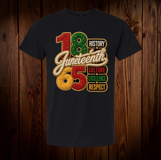 Juneteenth Crochet Shirt
