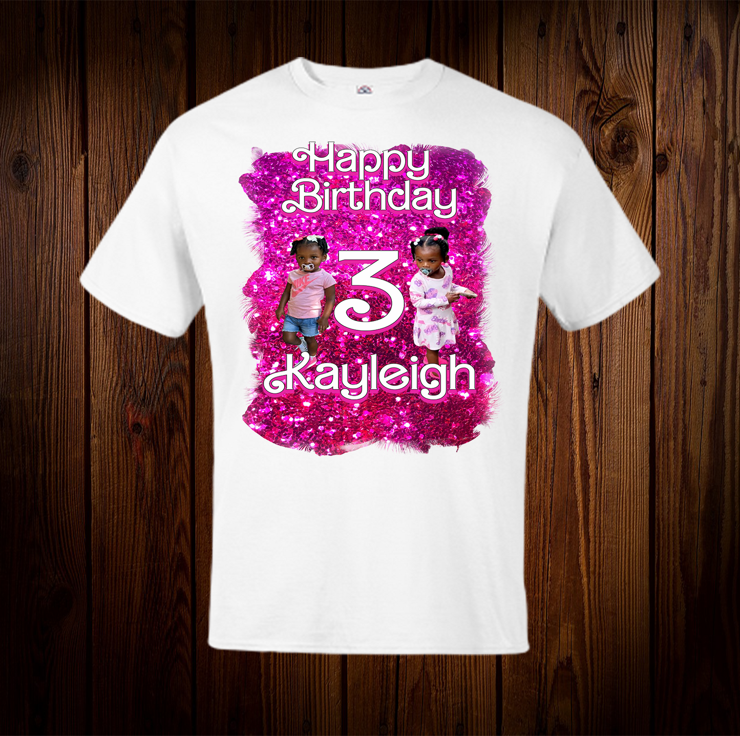 Kayleigh 3 Birthday Shirt