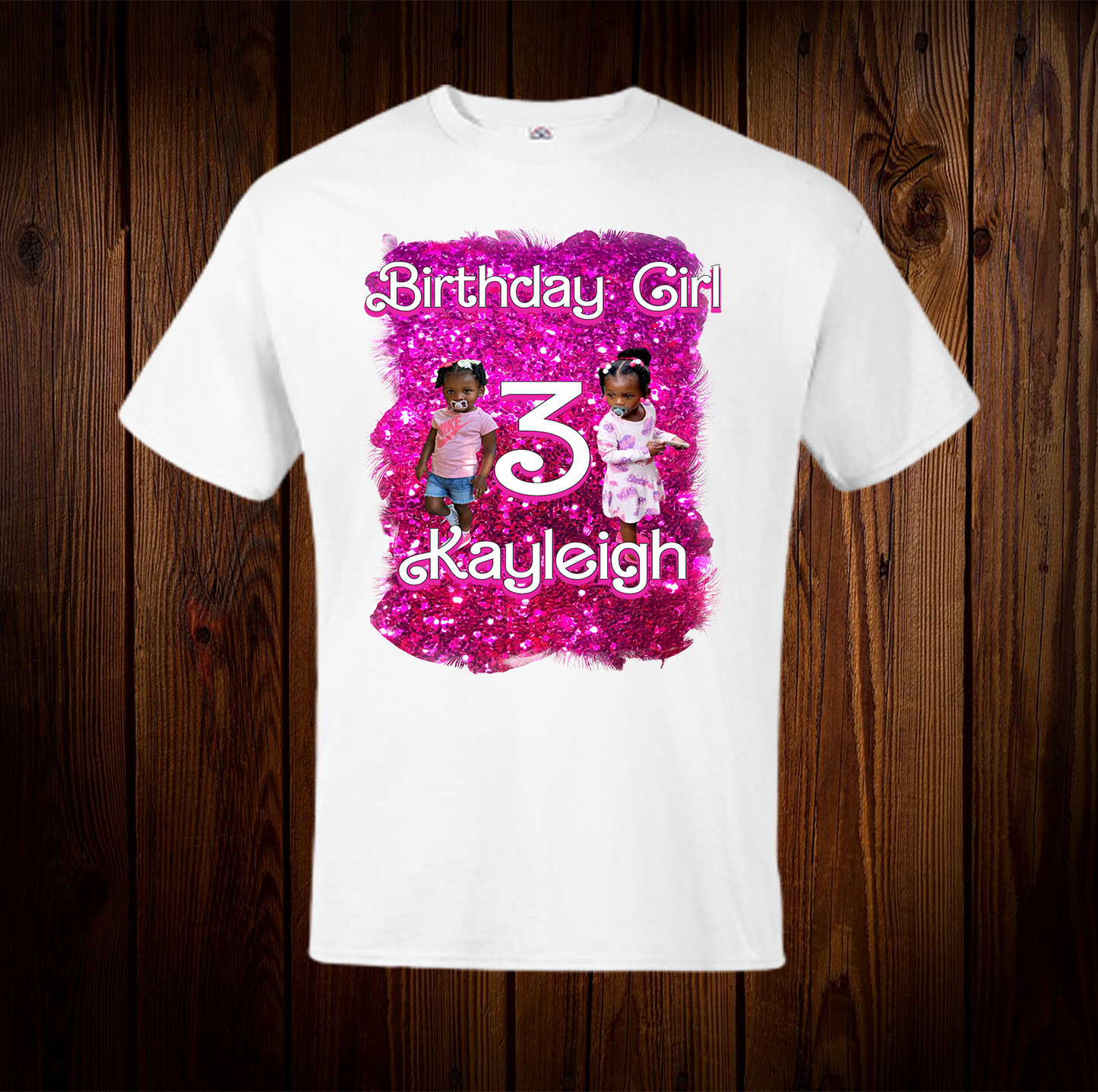 Kayleigh 3 Birthday Shirt