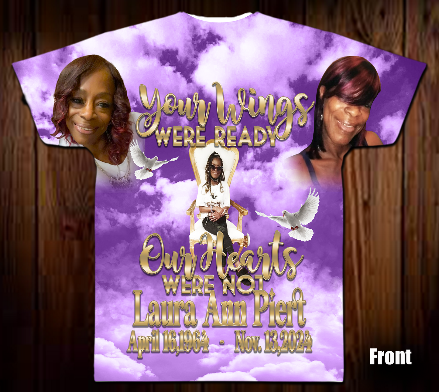 Laura Ann Piert Memorial Shirt