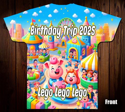 Lego Lego Lego Birthday 3D/Allover Shirt