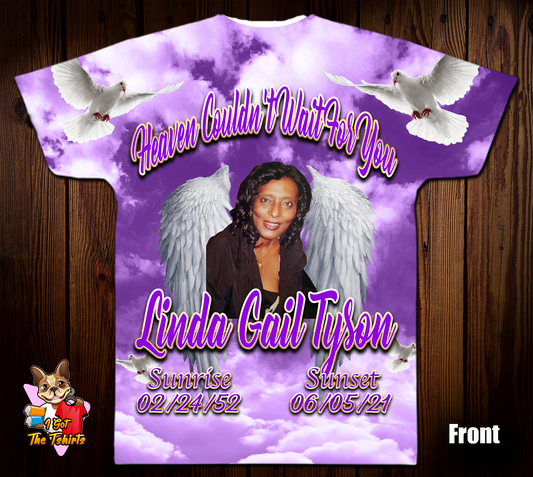 Linda Gail Tyson Memorial 3D/Allover Shirt