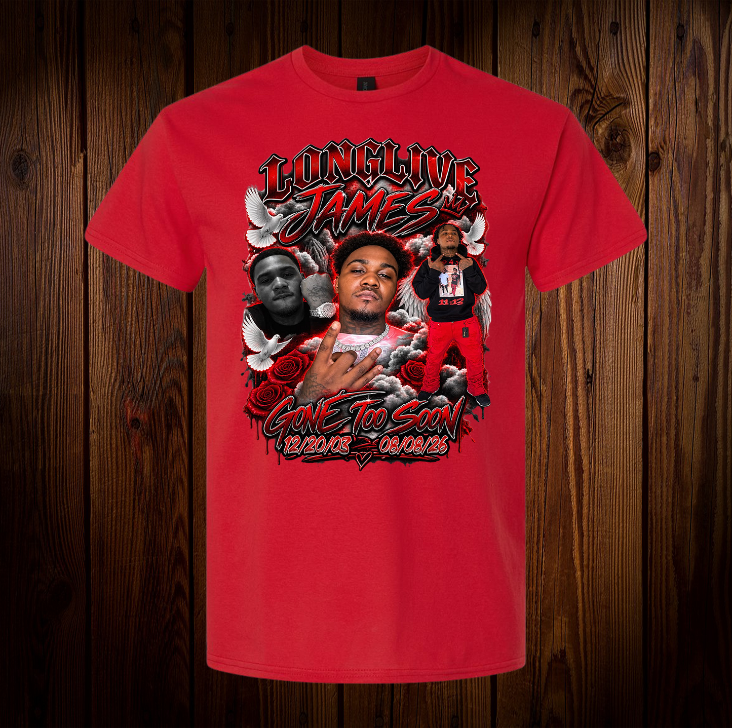 Long Live James Memorial Shirt