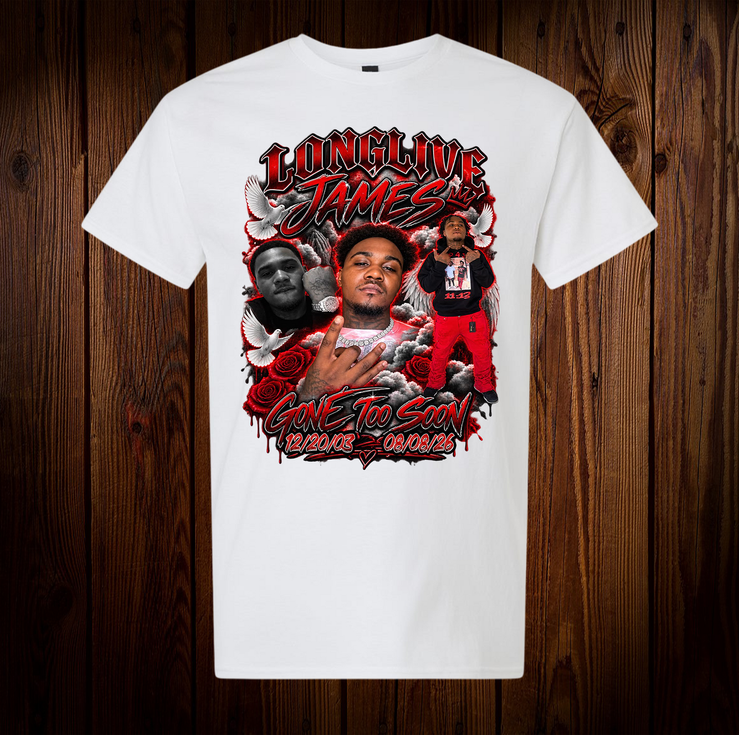 Long Live James Memorial Shirt