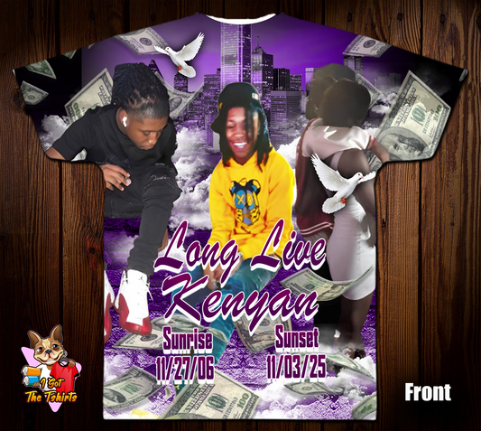 Long Live Kenyan Memorial 3D/Allover Shirt