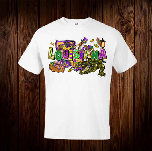 Louisiana Mardi Gras Shirt