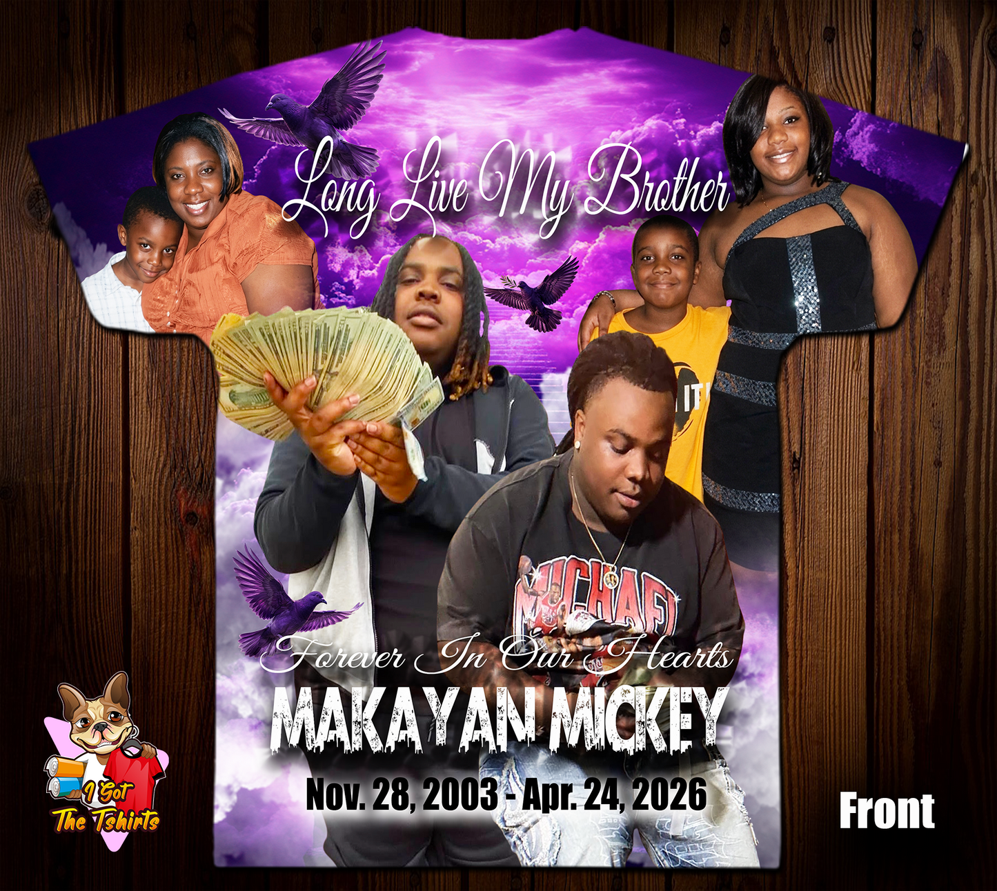 Makayan Mickey Memorial 3D Shirt