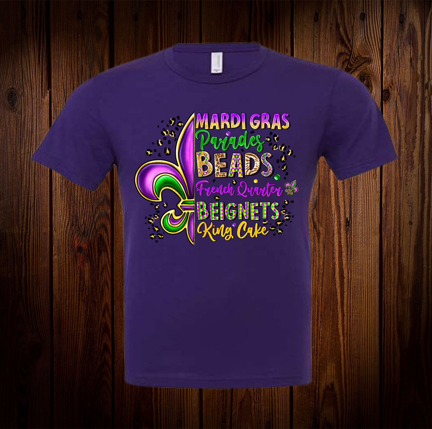 Mardi Gras French Quarter Shirt