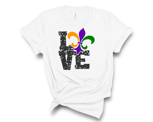 Mardi Gras Love 2 Shirt