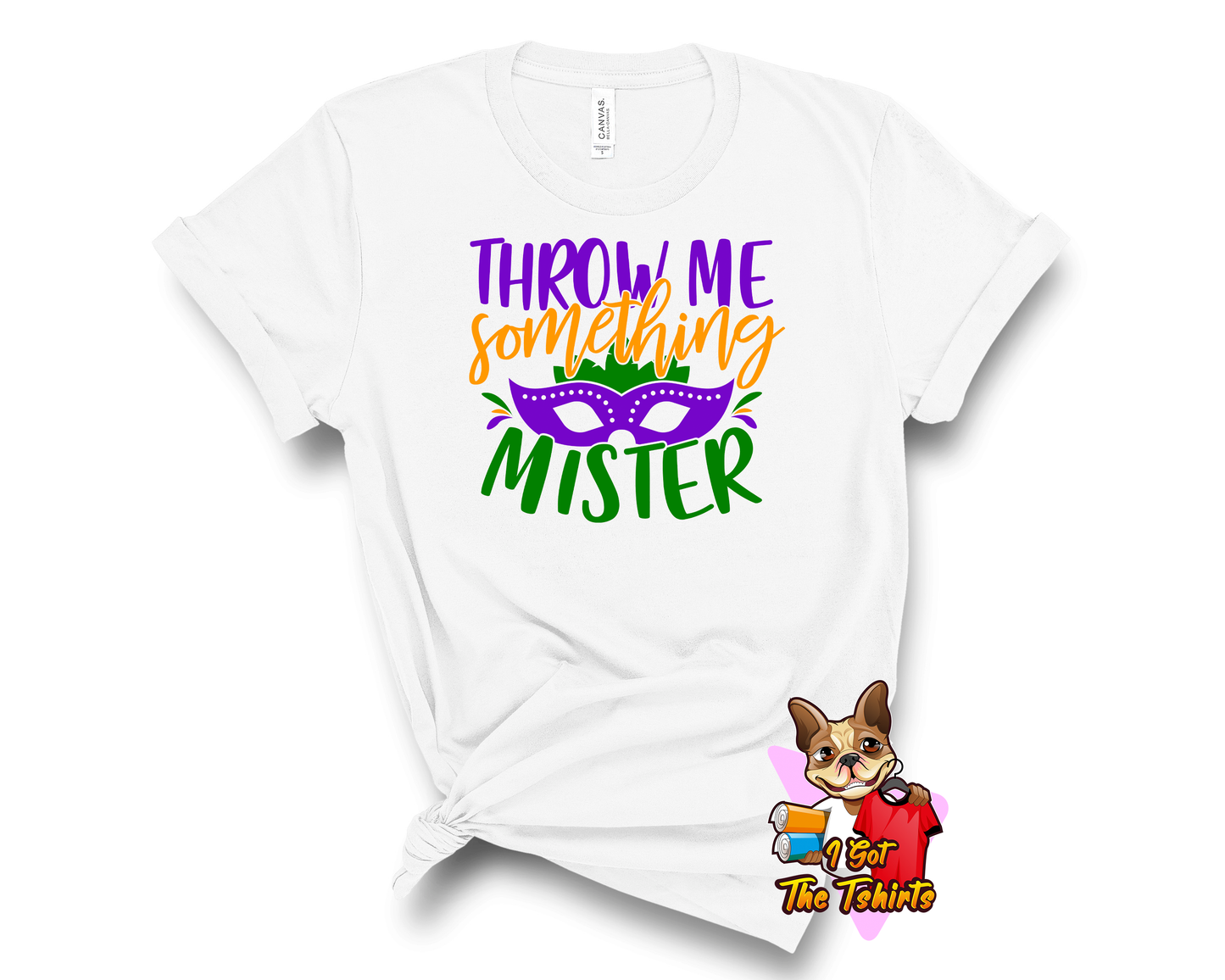 Mardi Gras Throw Me Shirt