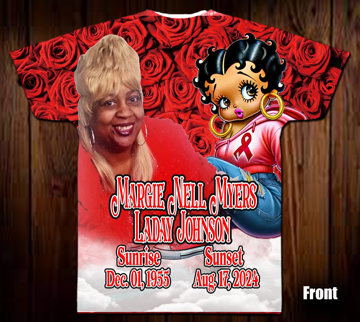 Margie Nell Myers Laday Johnson Memorial Shirt