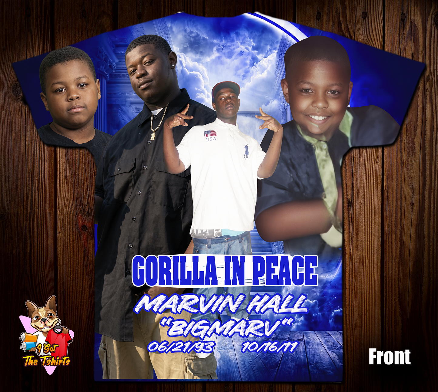 Marvin Hall Memorial 3D/Allover Shirt