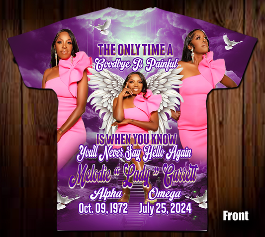 Melodie "Lady" Garrett Memorial Shirt