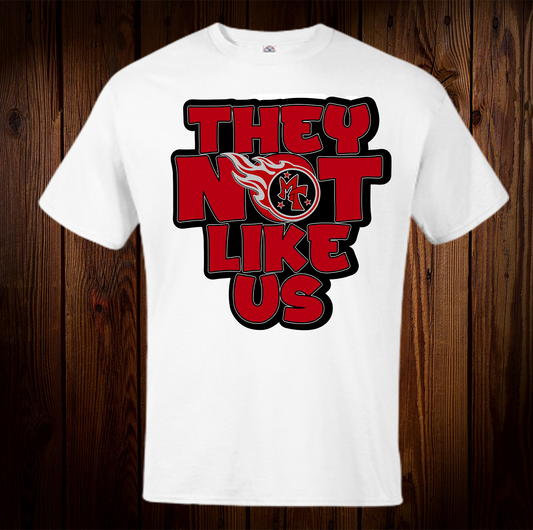 Memorial They Not Like Us Spirit Shirt