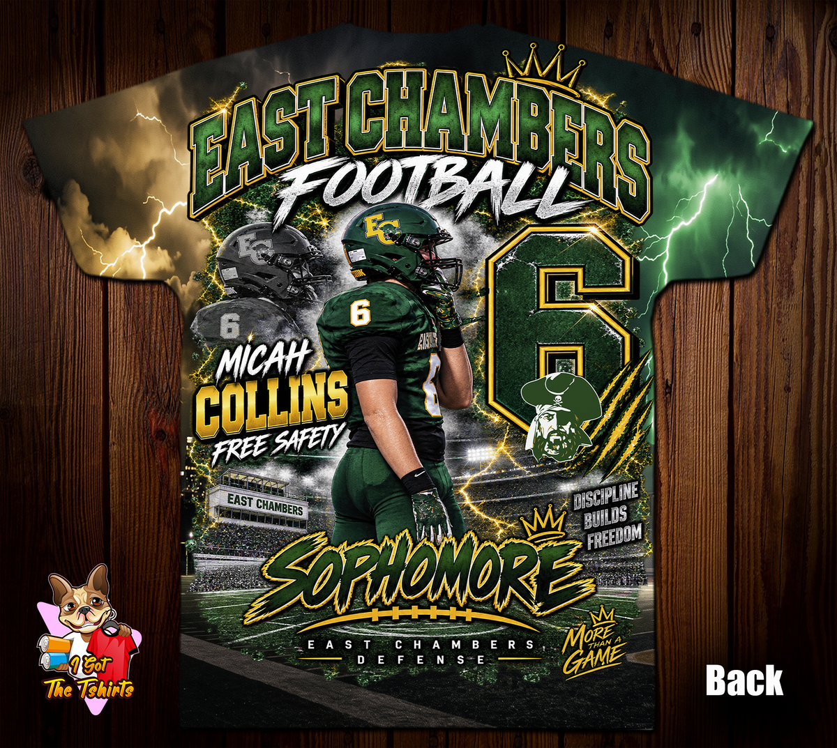 Micah Collins 3D/Allover Shirt